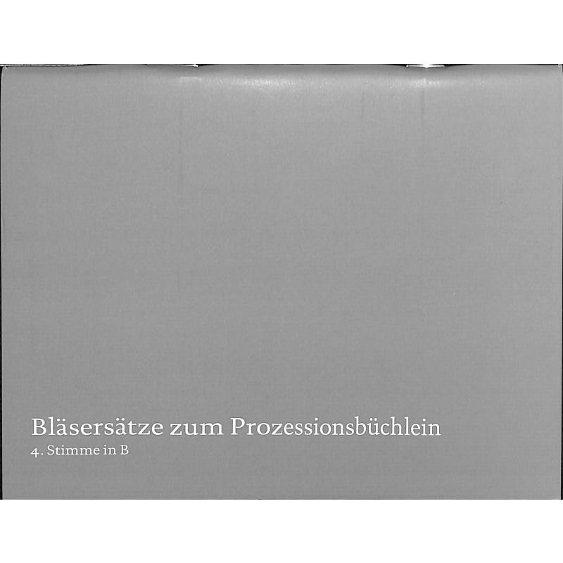 Titelbild für 978-3-429-03874-8 - Prozessionsbüchlein für das Bistum Würzburg