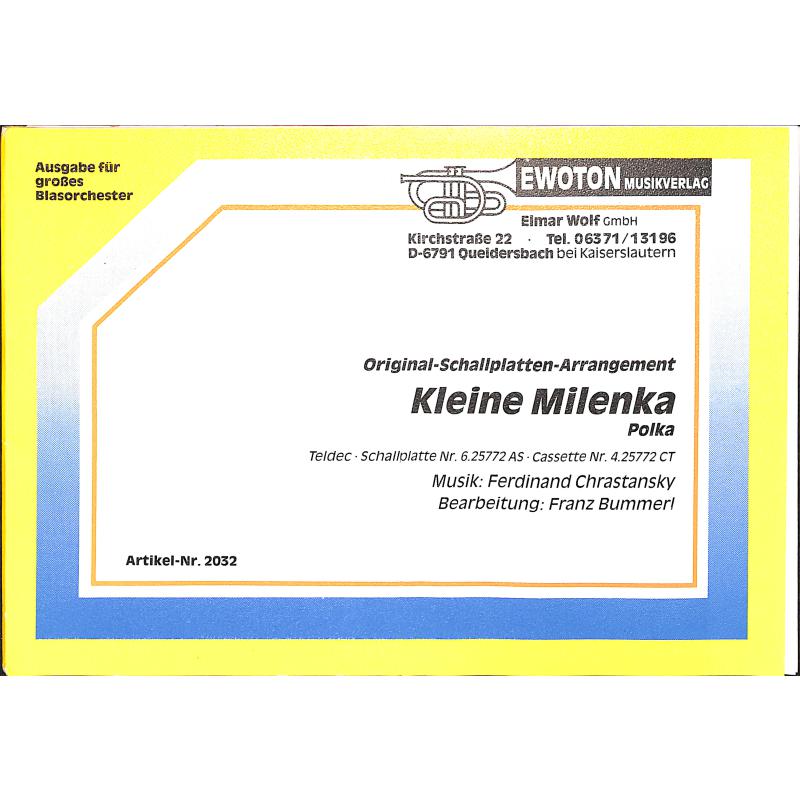 Titelbild für HAL 2032 - KLEINE MILENKA