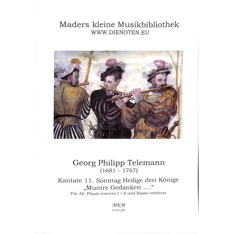 Titelbild für MKM 16-04 - Kantate zum Sonntag heilige drei Könige