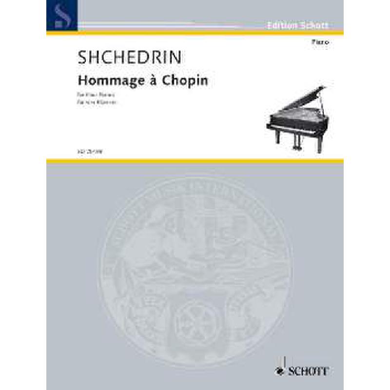 Titelbild für ED 20198 - HOMMAGE A CHOPIN