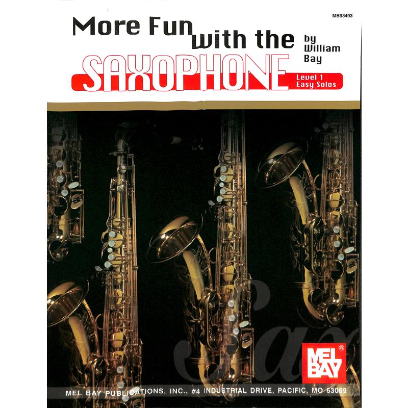 Titelbild für MB 93493 - MORE FUN WITH THE SAXOPHONE 1