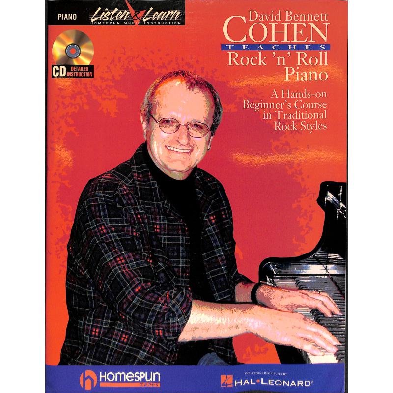 Titelbild für HL 311012 - TEACHES ROCK N ROLL PIANO