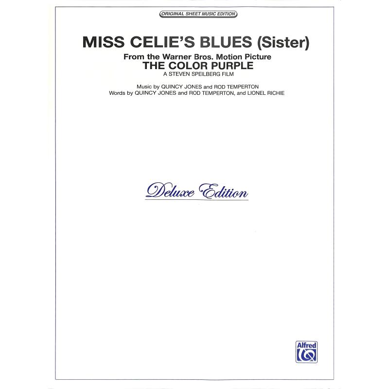 Titelbild für VS 4527 - MISS CELIE'S BLUES (AUS THE COLOUR PURPLE)