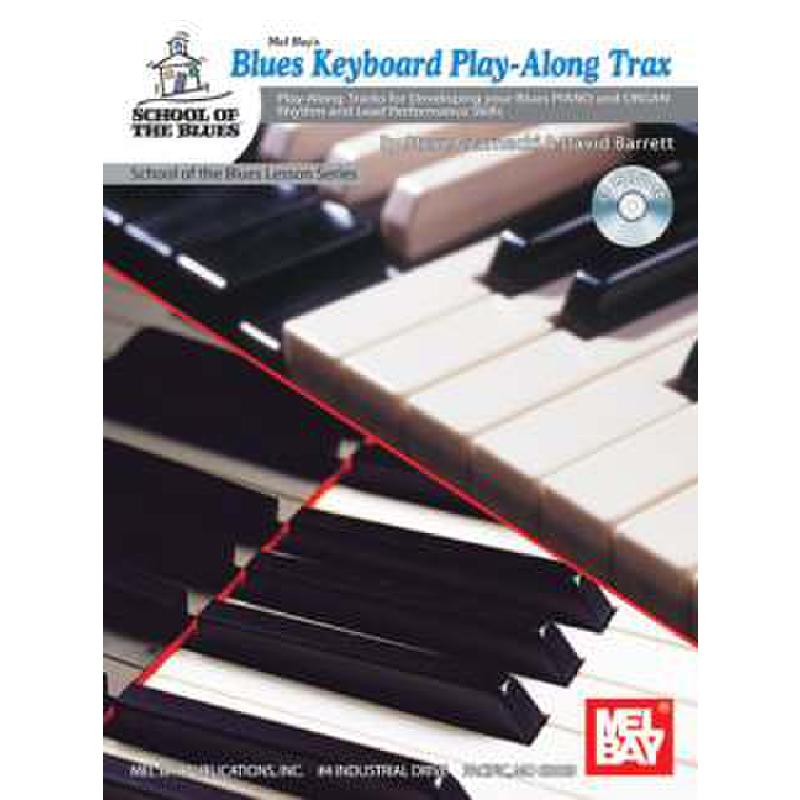 Titelbild für MB 21062BCD - BLUES KEYBOARD PLAY ALONG TRAX