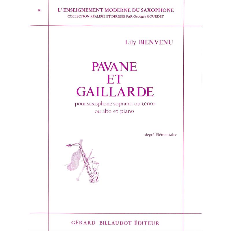 Titelbild für BILL 4564 - PAVANE ET GAILLIARDE