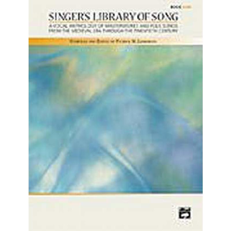 Titelbild für ALF 23506 - SINGER'S LIBRARY OF SONG