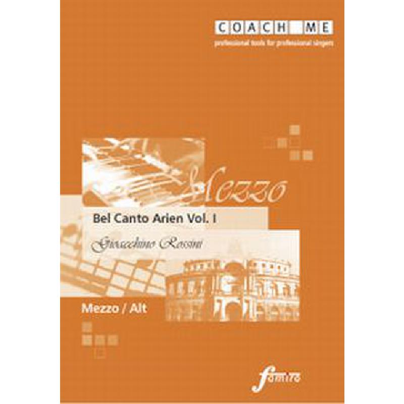 Titelbild für FMMS 60-04 - BEL CANTO ARIEN 1 - MEZZO / ALT