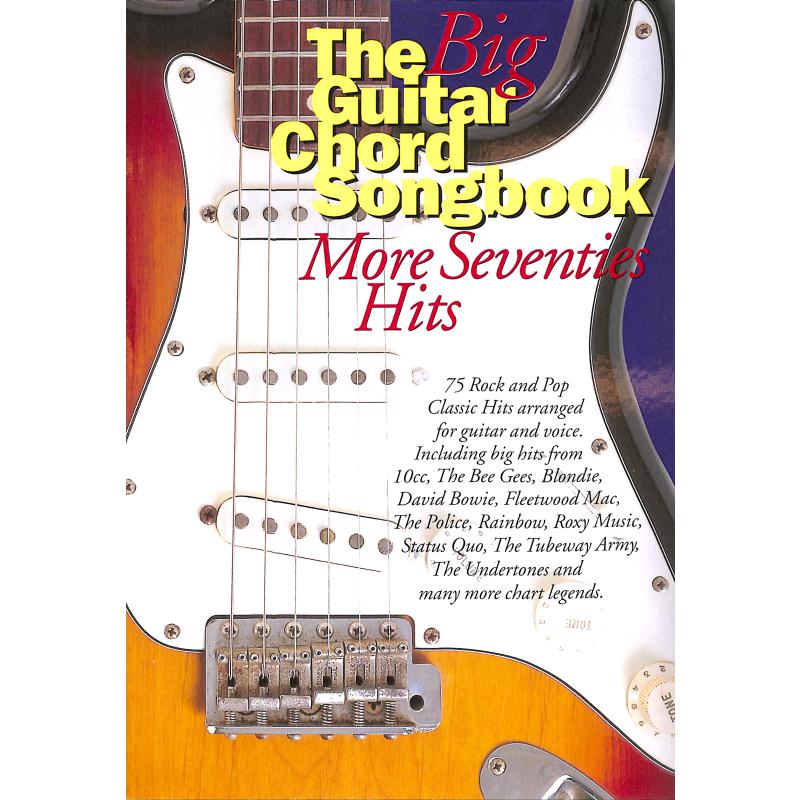 Titelbild für MSAM 91932 - THE BIG GUITAR CHORD SONGBOOK - MORE SEVENTIES HITS