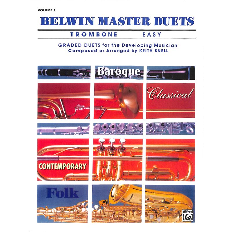 Titelbild für EL 03288 - BELWIN MASTER DUETS 1 - EASY