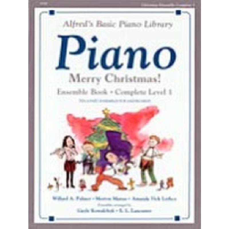 Titelbild für ALF 5749 - MERRY CHRISTMAS ENSEMBLE BOOK LEVEL 1