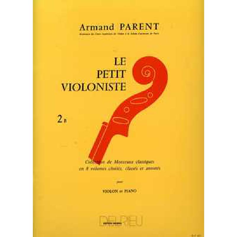 Titelbild für DELRIEU 431 - LE PETIT VIOLINISTE 2B