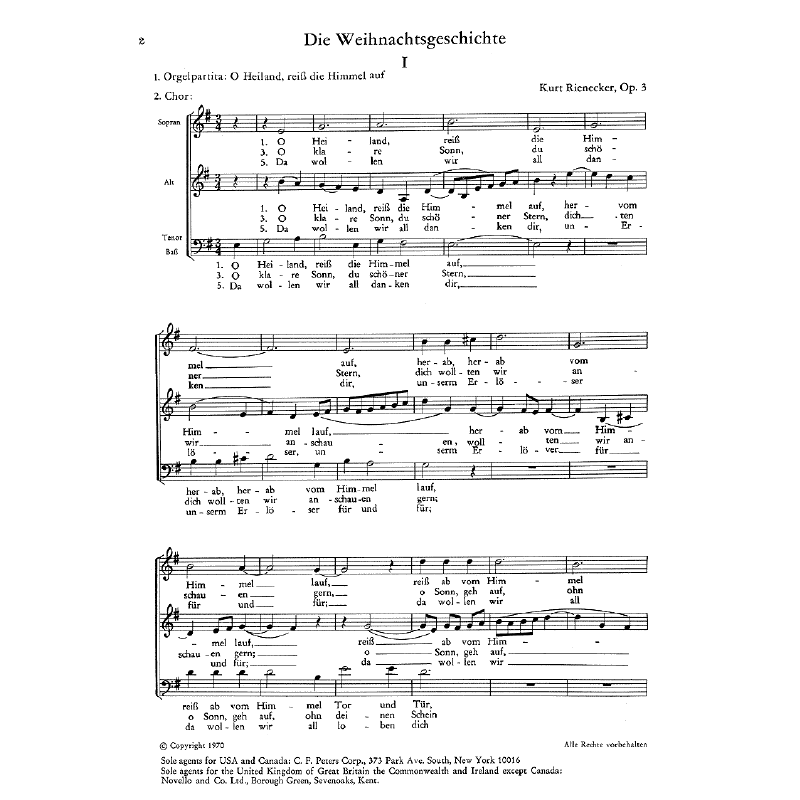 Titelbild für CARUS 10294-00 - DIE WEIHNACHTSGESCHICHTE