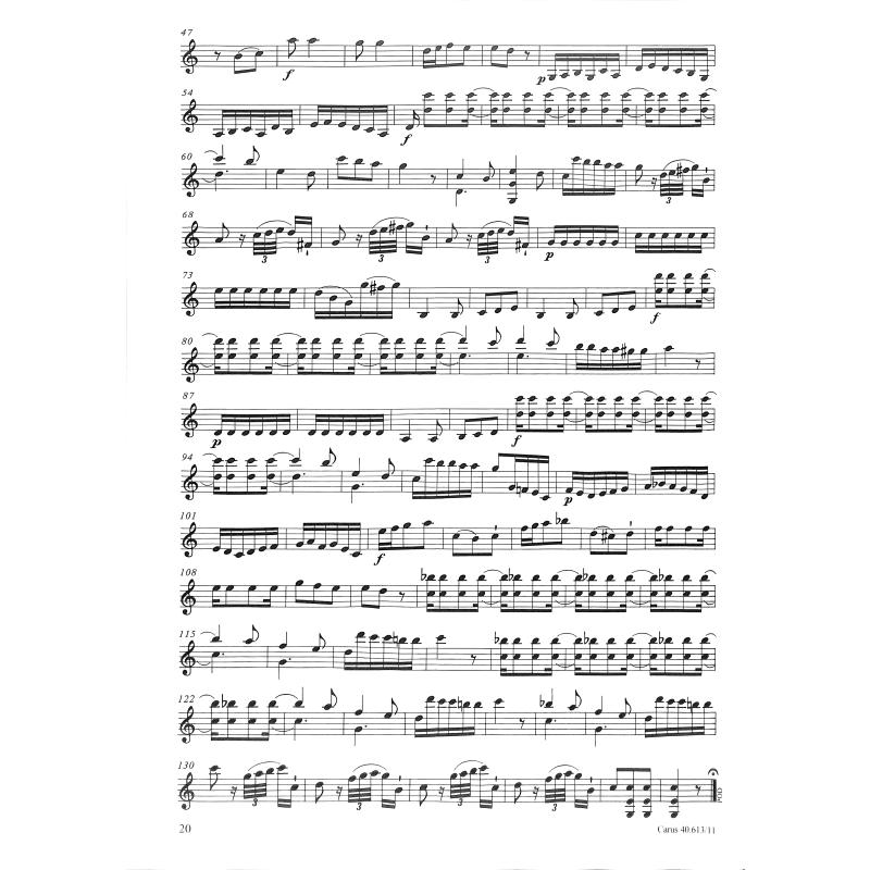 Notenbild für CARUS 40613-11 - MISSA C-DUR KV 66 (DOMINICUSMESSE)