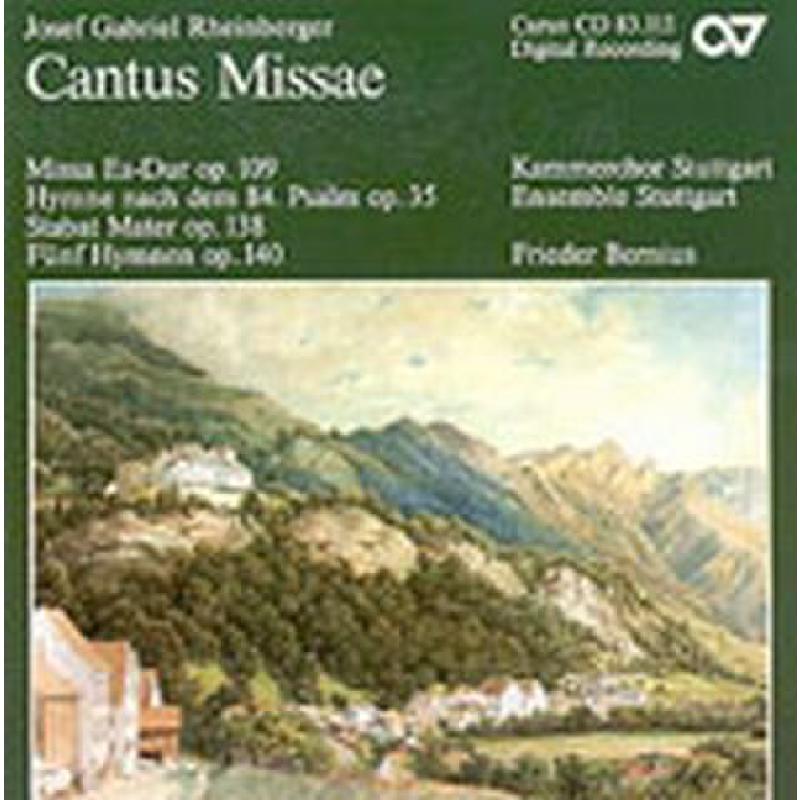 Titelbild für CARUS 83113-00 - CANTUS MISSAE