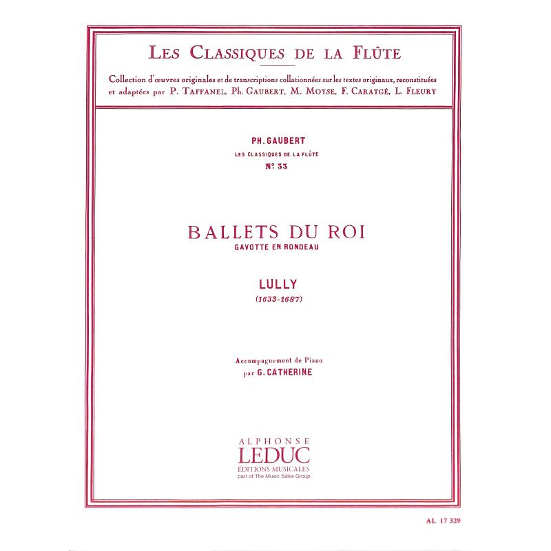 Titelbild für AL 17329 - GAVOTTE EN RONDEAU - LES BALLETS DU ROI