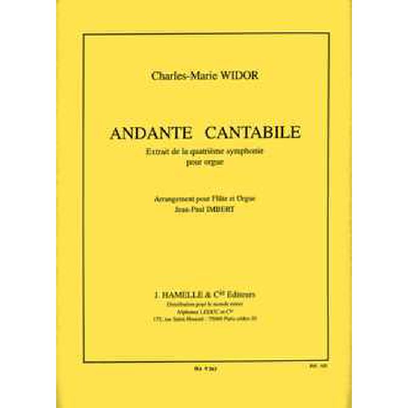 Titelbild für HA 9263 - ANDANTE CANTABILE (SINFONIE 4)