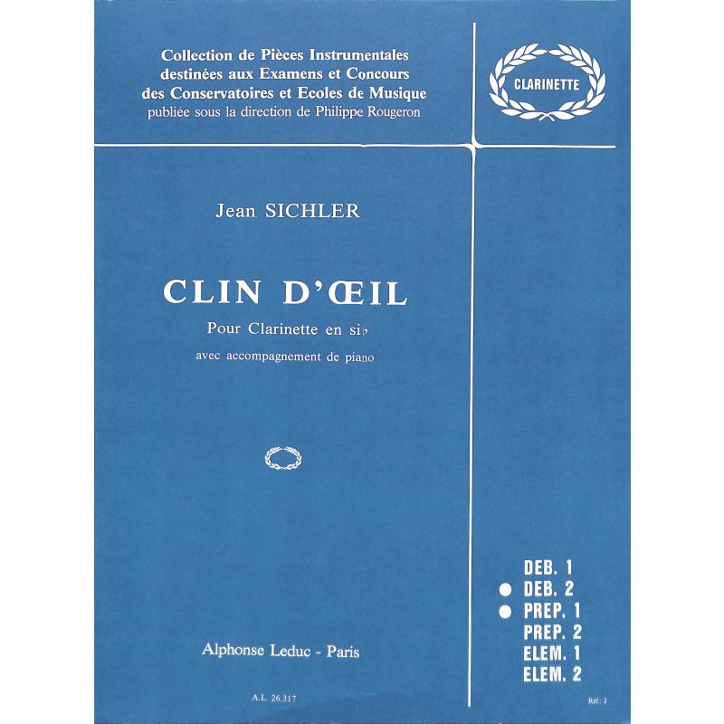 Titelbild für AL 26317 - CLIN D'OEIL