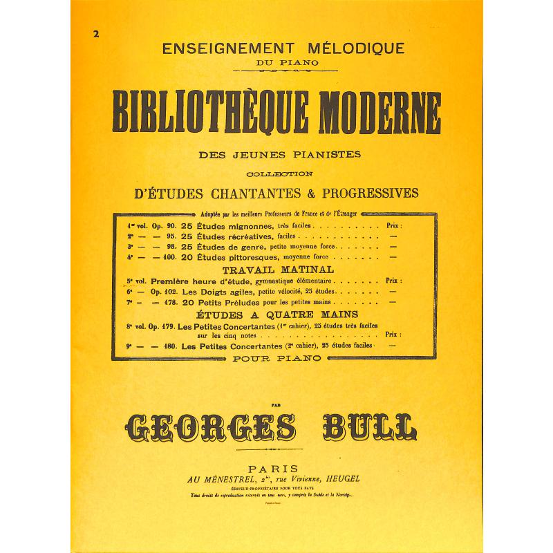 Titelbild für HE 19007 - 25 ETUDES RECREATIVES OP 95VINGT-CINQ