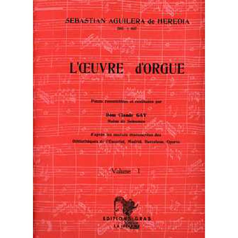 Titelbild für AL 27502 - L'OEUVRE D'ORGUE 1