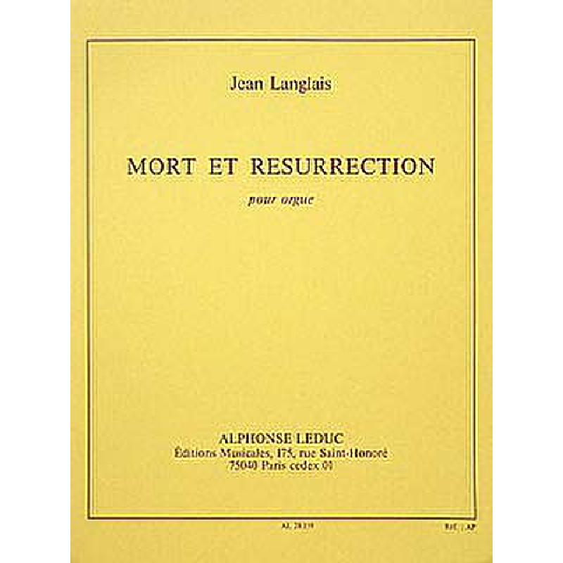 Titelbild für AL 28159 - MORT + RESURRECTION