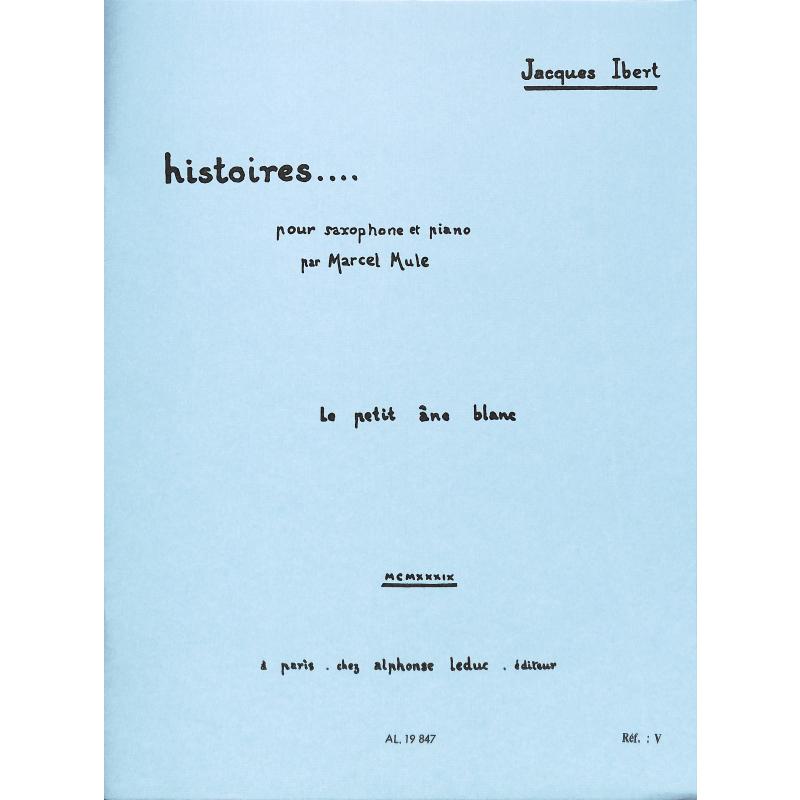 Titelbild für AL 19847 - LE PETIT ANE BLANC