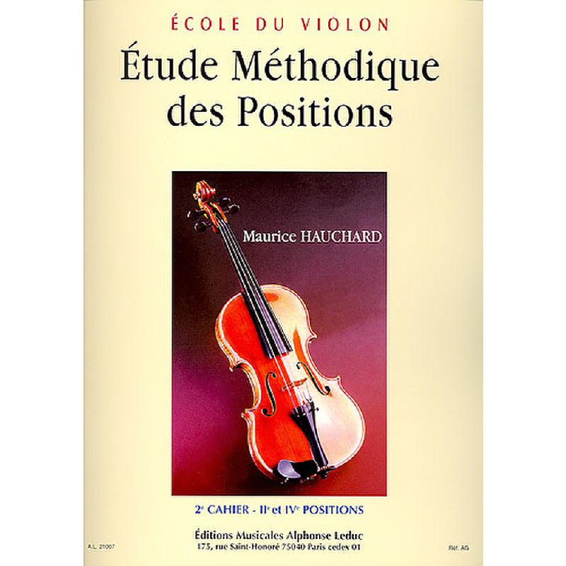 Titelbild für AL 21007 - ENSEIGNEMENT ELEMENTAIRE DU VIOLON 2