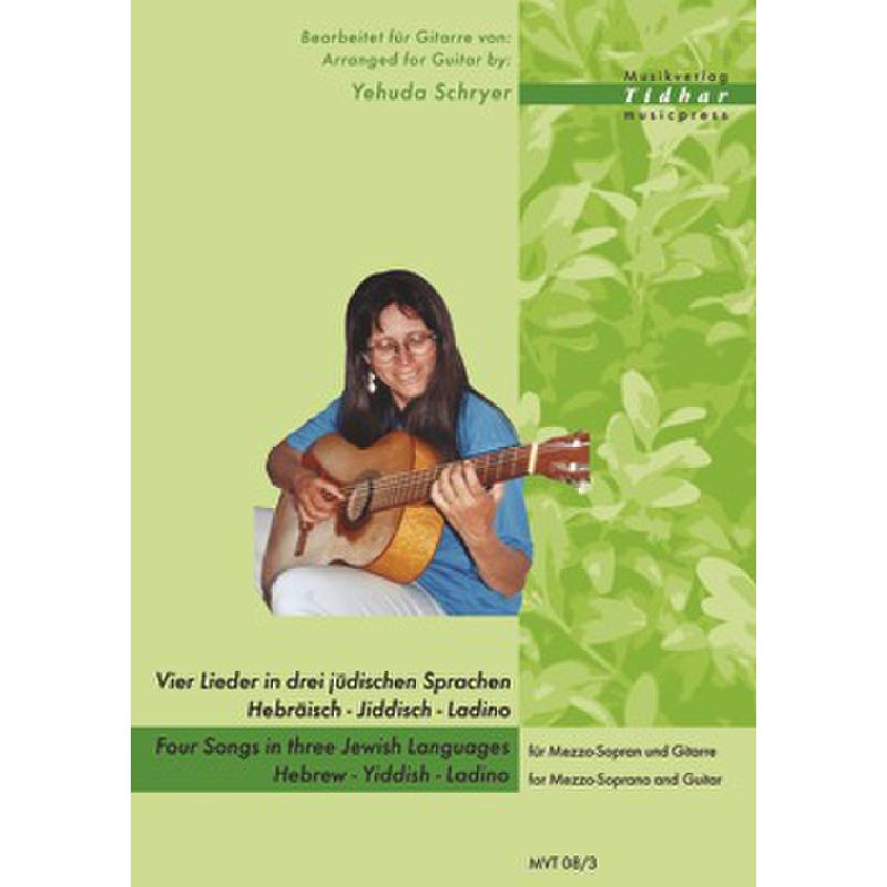 Titelbild für MVT 08-3 - 4 LIEDER IN 3 JUEDISCHEN SPRACHEN