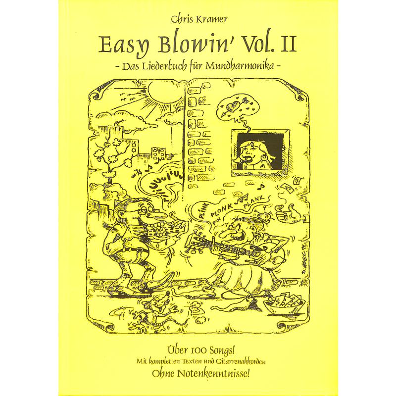 Titelbild für TILL 200-2 - EASY BLOWIN' 2 - DAS LIEDERBUCH FUER MUNDHARMONIKA