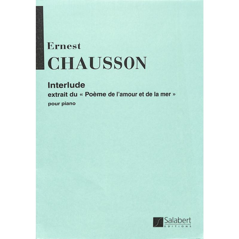 Titelbild für SLB 4597 - Interlude extrait du poeme de l'amour et de la mer