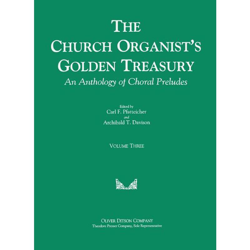Titelbild für PRESSER 433-41005 - CHURCH ORGANIST'S GOLDEN CENTURY 3
