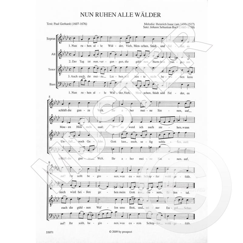 Titelbild für PROSPECT 55071 - NUN RUHEN ALLE WAELDER