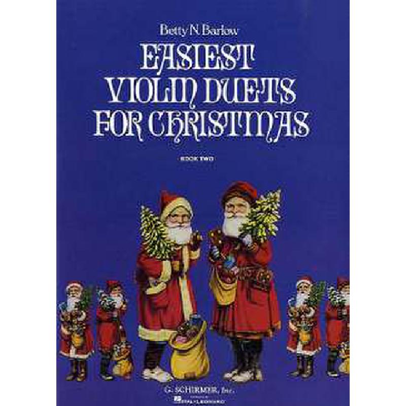 Titelbild für GS 33487 - EASIEST VIOLIN DUETS FOR CHRISTMAS 2