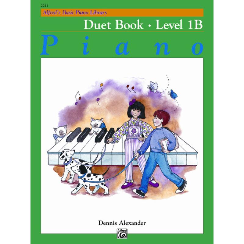 Titelbild für ALF 2231 - DUET BOOK 1B - ALFRED'S BASIC PIANO LIBRARY