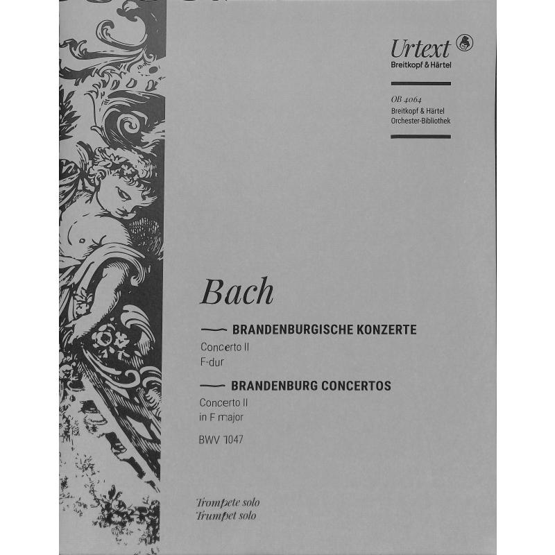 Titelbild für EBOB 4064-TRP - BRANDENBURGISCHES KONZERT 2 F-DUR BWV 1047