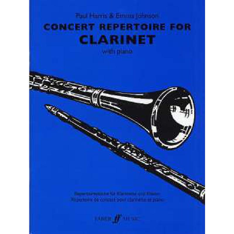 Titelbild für ISBN 0-571-52166-5 - CONCERT REPERTOIRE FOR CLARINET