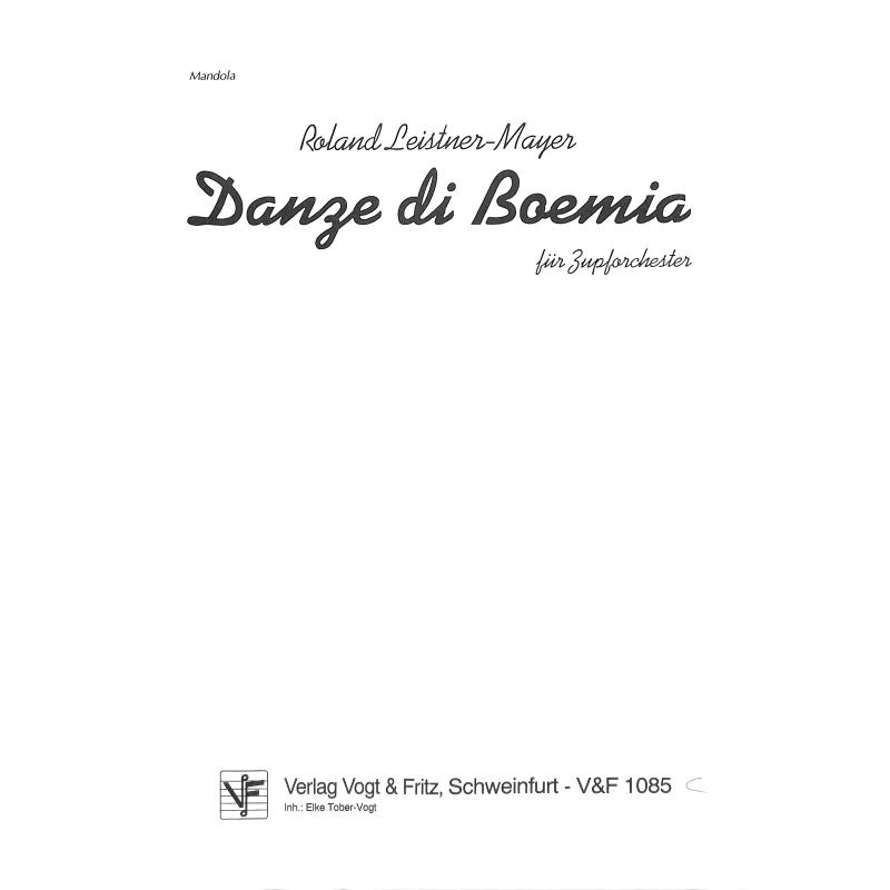 Titelbild für VOGT 1085C - DANZE DI BOEMIA