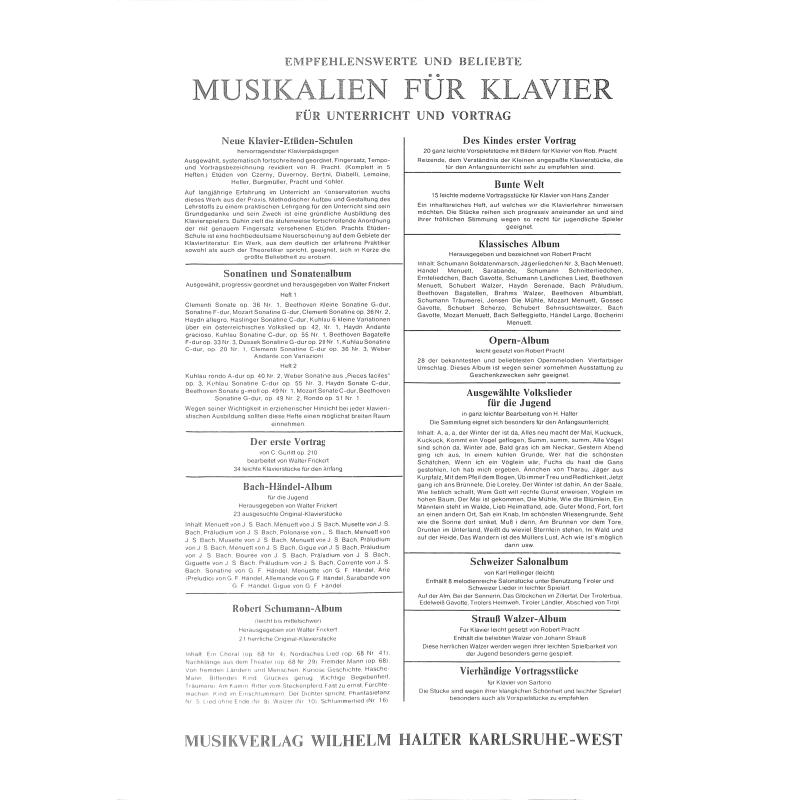 Notenbild für HAL 550-2 - NEUE ETUEDEN 1 OP 15