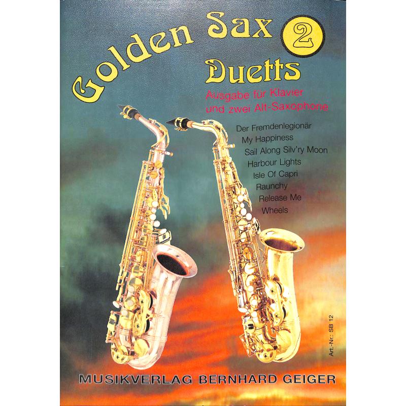 Titelbild für GEIGER -SB7 - GOLDEN SAX DUETS 1