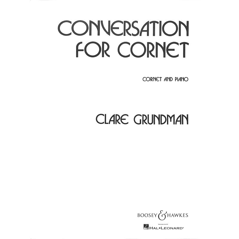 Titelbild für BH 2700071 - CONVERSATION FOR CORNET