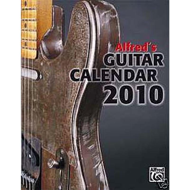 Titelbild für ALF 20143G - ALFRED'S GUITAR CALENDAR 2010
