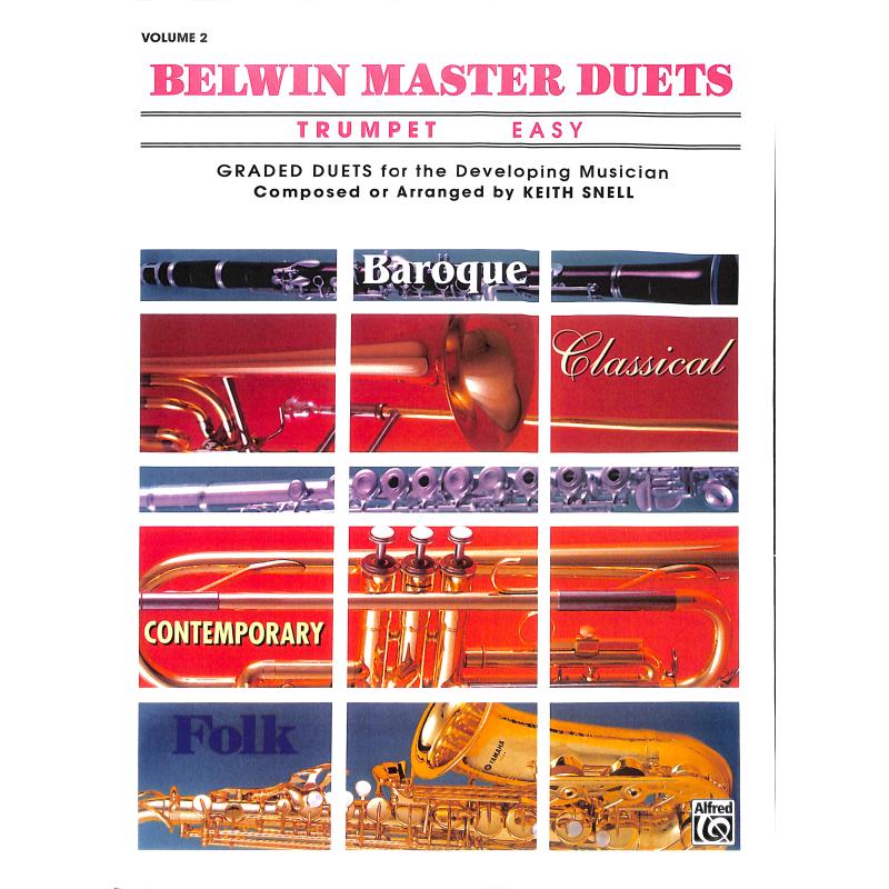 Titelbild für EL 03648 - BELWIN MASTER DUETS 2 - EASY