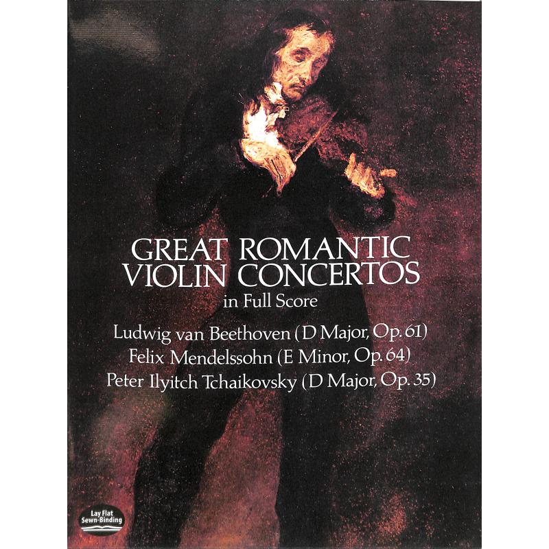 Titelbild für MSDP 12857 - Great romantic violin concertos