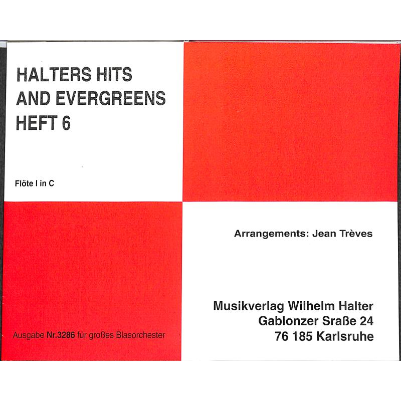Titelbild für HAL 3286-FL1 - HALTERS HITS + EVERGREENS 6