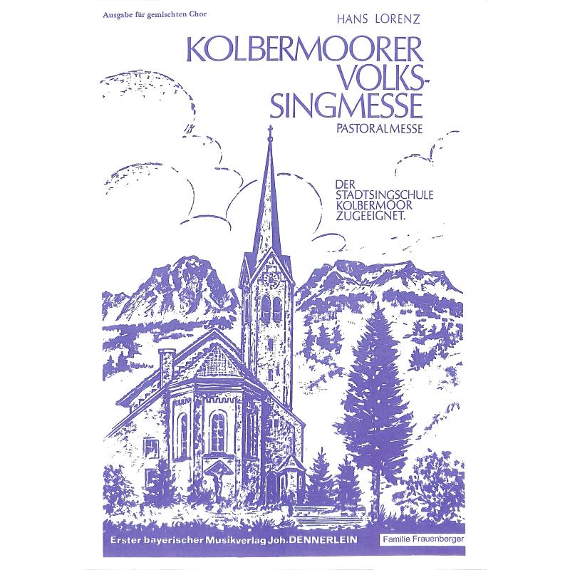 Titelbild für DENN 1666-GCH - KOLBERMOORER VOLKSSINGMESSE