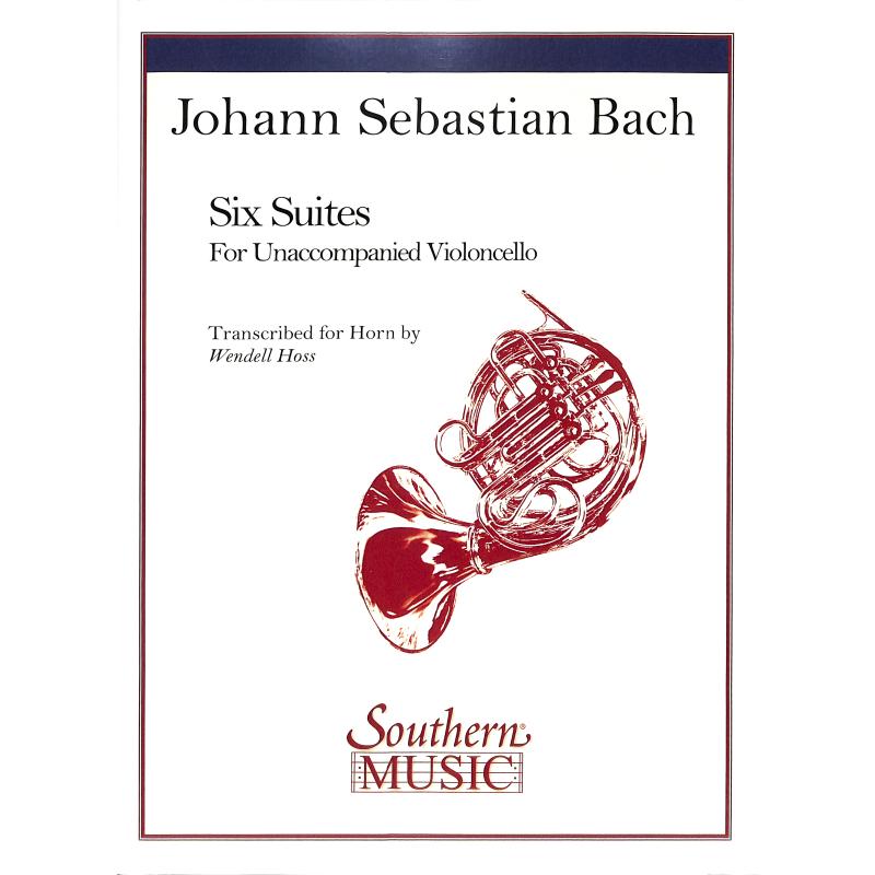 Titelbild für SOU B407 - 6 SUITEN BWV 1007-1012 (VC)