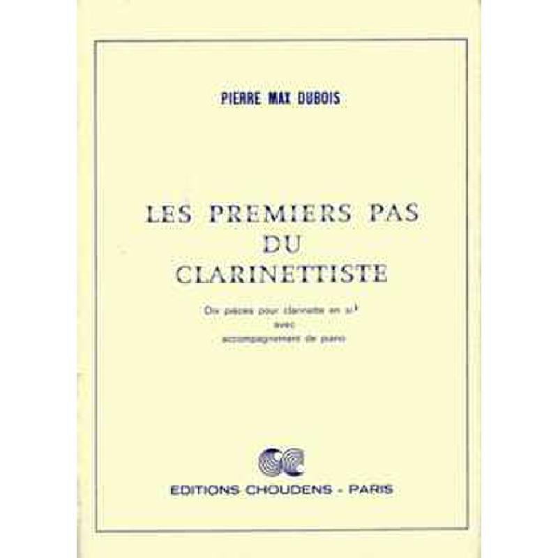 Titelbild für ACF 20216 - Les premiers pas du clarinettiste