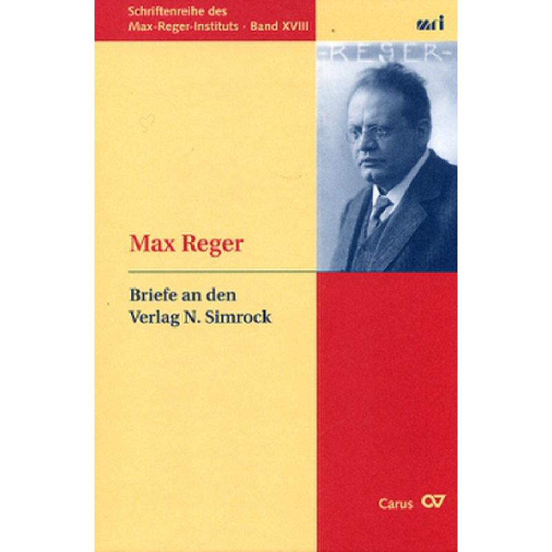 Titelbild für CARUS 24325-00 - Briefe an den Verlag N Simrock
