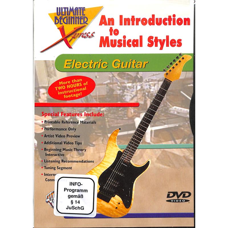 Titelbild für DVD 999037 - ELECTRIC GUITAR - AN INTRODUCTION TO MUSICAL STYLES