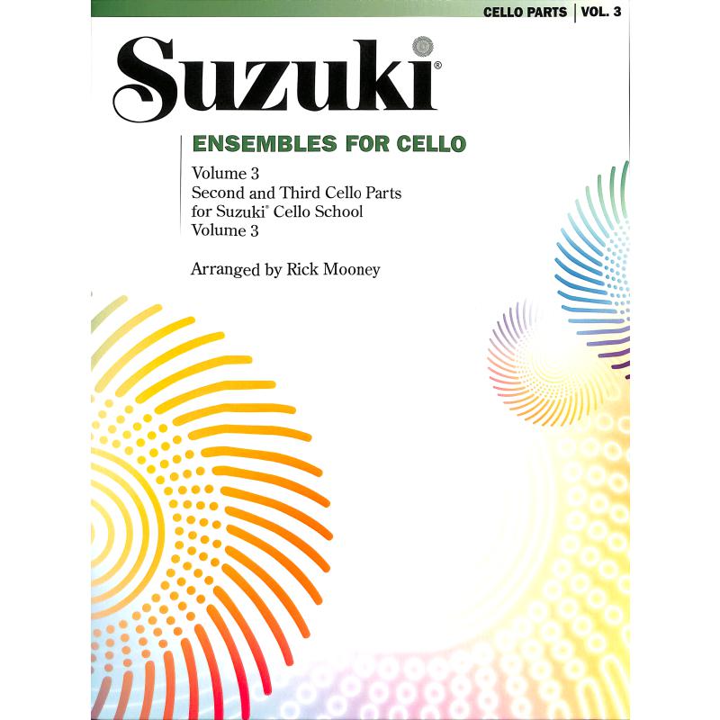 Titelbild für SBM 0299S - Ensembles for cello 3