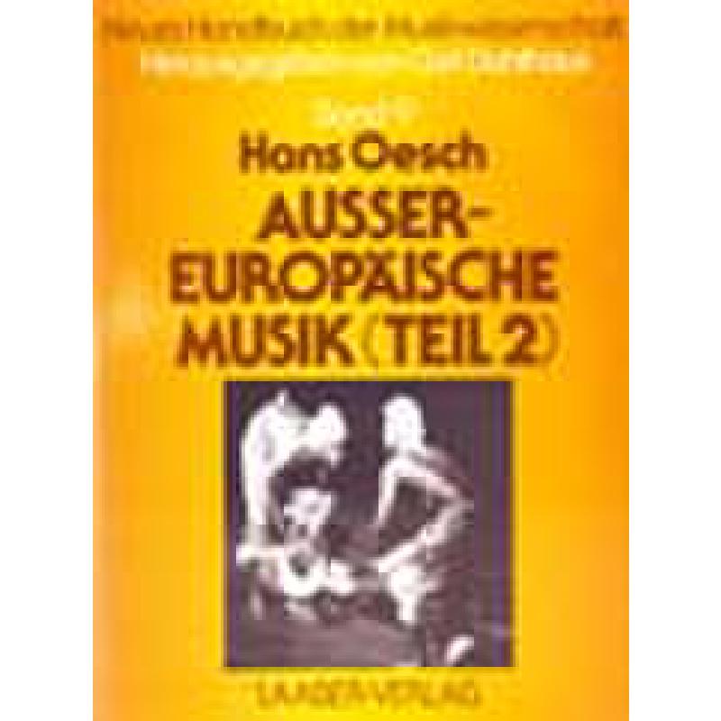Titelbild für 978-3-89007-039-1 - Aussereuropäische Musik 2